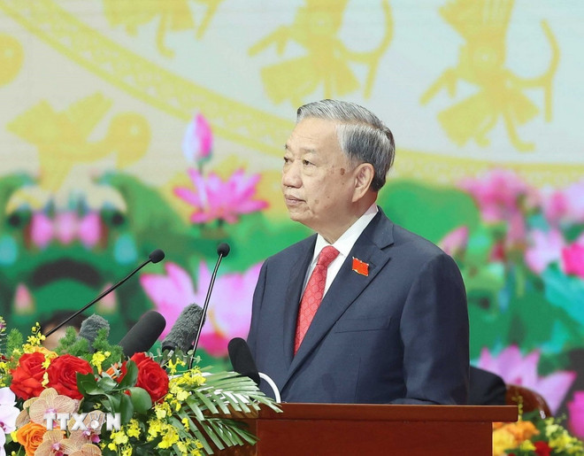 Phát biểu của Tổng Bí thư Tô Lâm tại Đại hội Đảng bộ Chính phủ lần thứ nhất -0