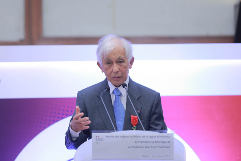 Two French - Vietnamese scientists awarded with France’s Legion of Honor -3