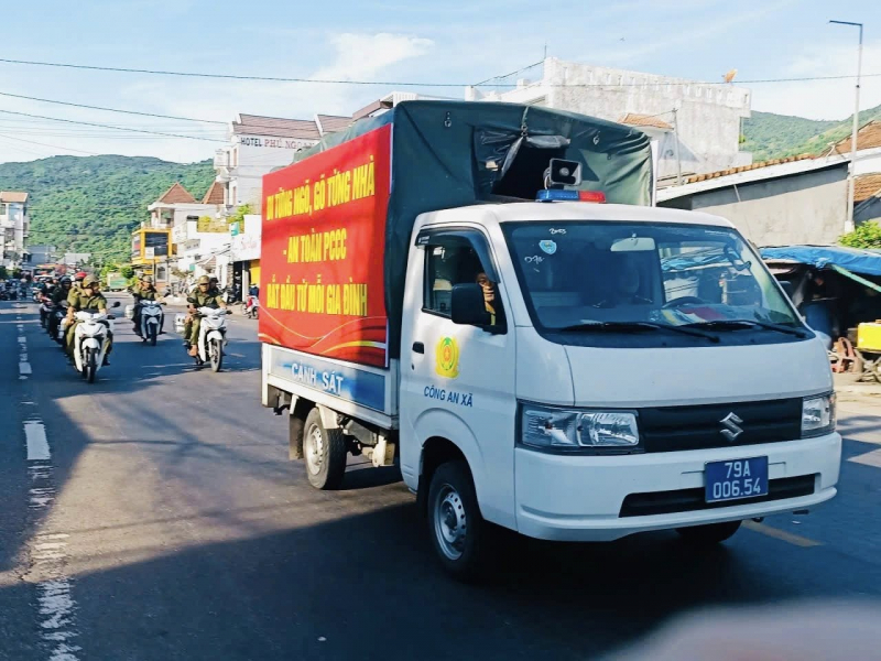 Công an xã ở vùng đất cửa ngõ phía Bắc tỉnh Khánh Hòa -0