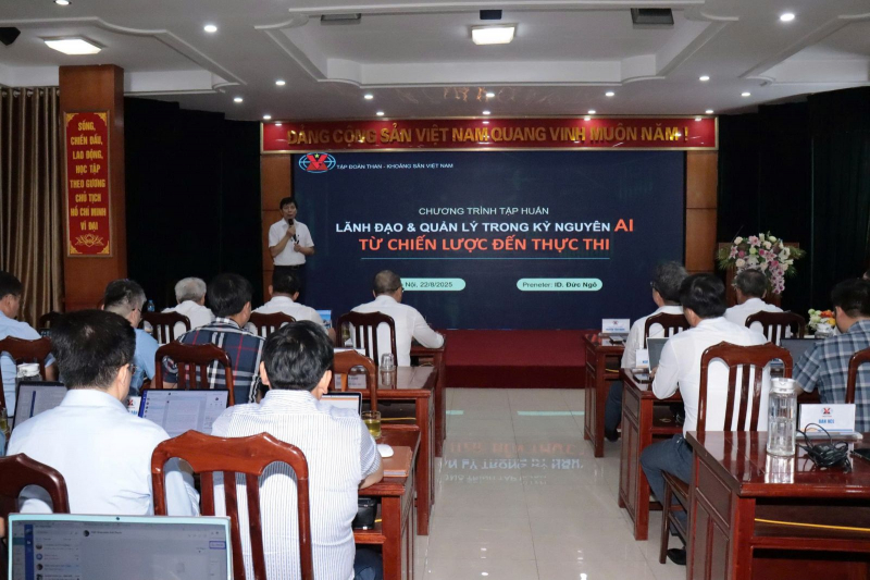 TKV chuyển đổi số mạnh mẽ, quản trị sản xuất thông minh để tăng năng suất -0