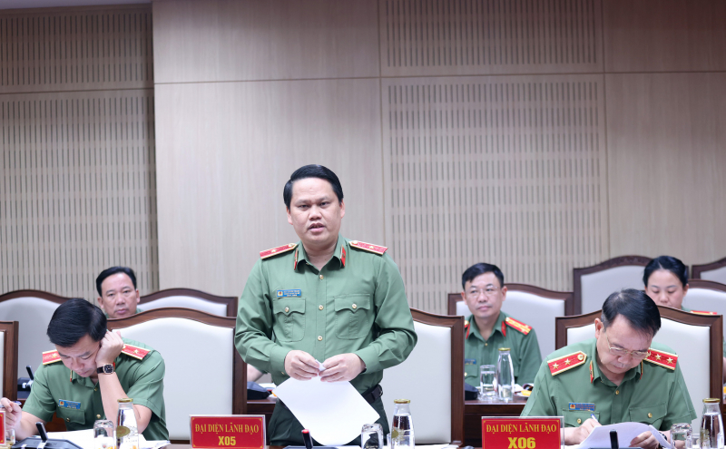 Phát huy vai trò tham mưu, nâng cao chất lượng công tác xây dựng Đảng, xây dựng lực lượng CAND -1