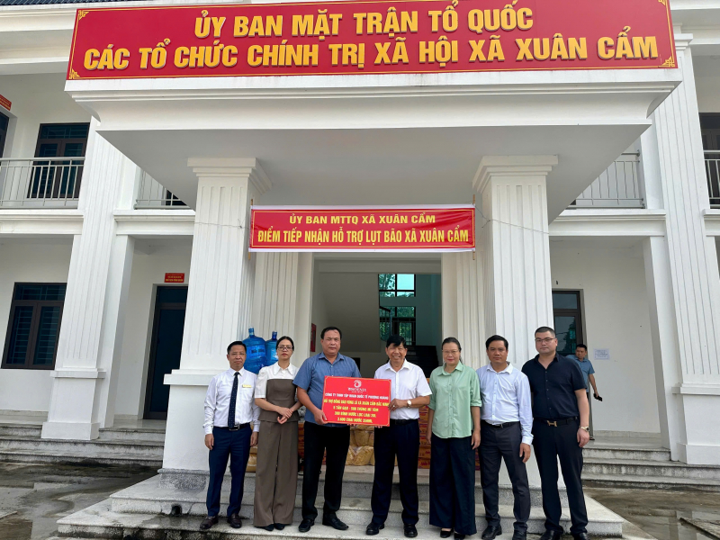 Tập đoàn Phượng Hoàng hỗ trợ khắc phục hậu quả bão lũ -0