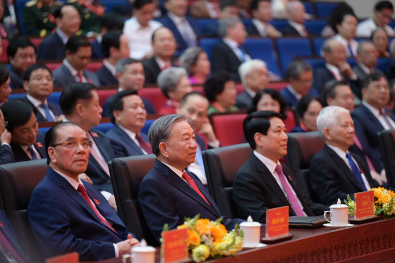 Tổng Bí thư Tô Lâm dự và chỉ đạo Đại hội đại biểu Đảng bộ TP Hồ Chí Minh  -0