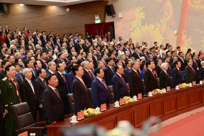 Tổng Bí thư Tô Lâm dự và chỉ đạo Đại hội đại biểu Đảng bộ TP Hồ Chí Minh  -1