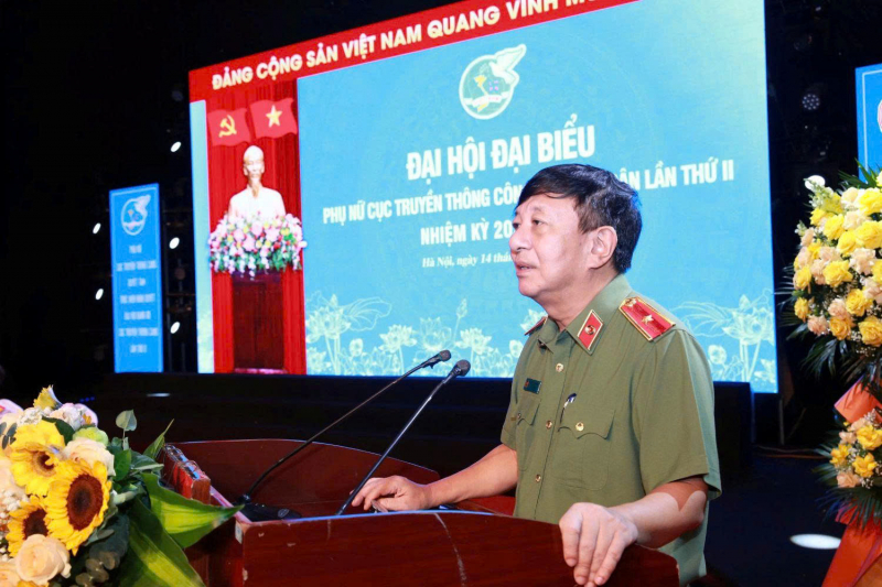 Phát huy bản lĩnh, trí tuệ, sáng tạo của phụ nữ Cục Truyền thông CAND -0