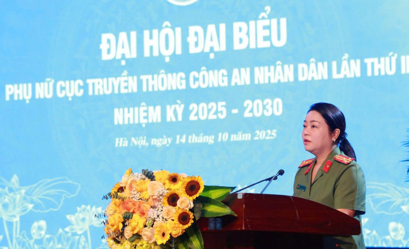 Phát huy bản lĩnh, trí tuệ, sáng tạo của phụ nữ Cục Truyền thông CAND -0