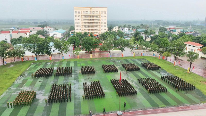 Hơn 1.000 học viên đại học chính quy các học viện, trường CAND bắt đầu huấn luyện đầu khoá -0