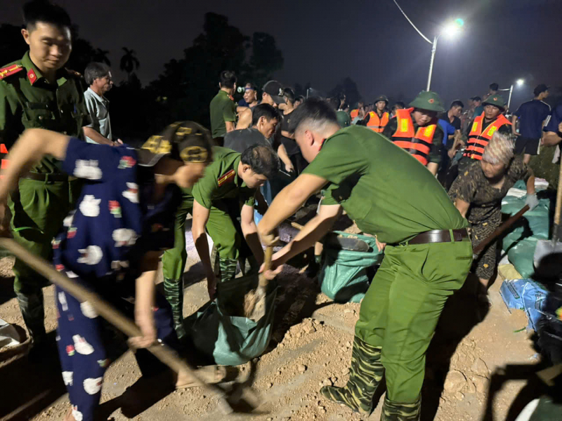 Vì Nhân dân quên mình – dấu ấn người chiến sĩ Công an Bắc Ninh trong cơn lũ lịch sử -0