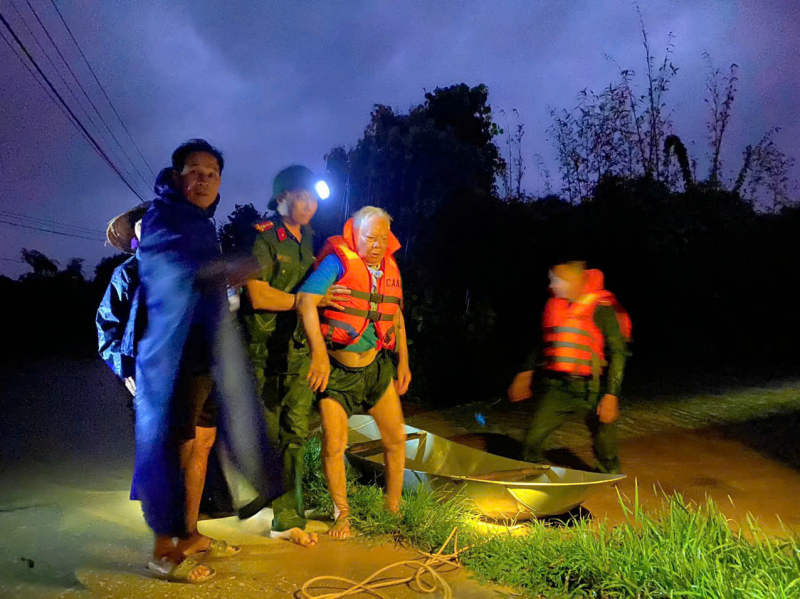 Vì Nhân dân quên mình – dấu ấn người chiến sĩ Công an Bắc Ninh trong cơn lũ lịch sử -0