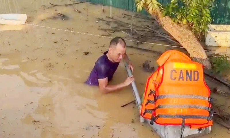 Vì Nhân dân quên mình – dấu ấn người chiến sĩ Công an Bắc Ninh trong cơn lũ lịch sử -0