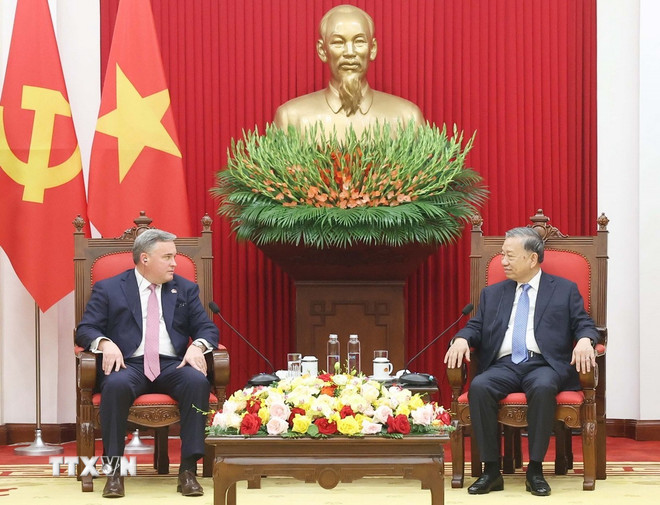 Tổng Bí thư Tô Lâm tiếp lãnh đạo Tập đoàn Murphy Oil của Hoa Kỳ -0