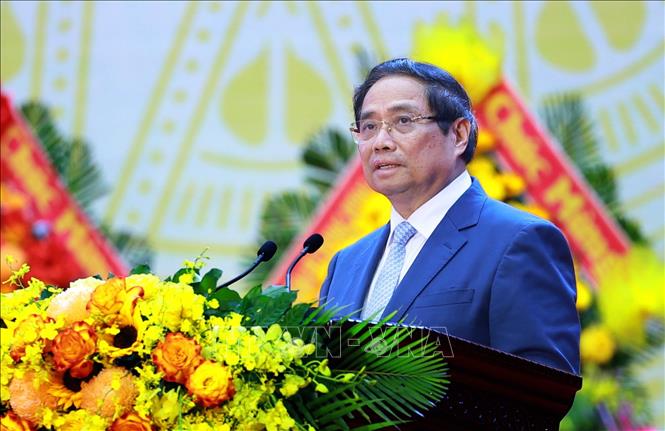 Thủ tướng Phạm Minh Chính dự Lễ kỷ niệm 80 năm Ngày truyền thống Lực lượng vũ trang Quân khu 5 -0