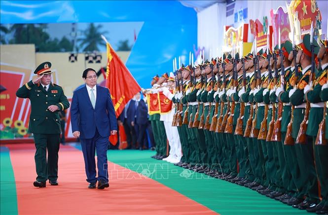 Thủ tướng Phạm Minh Chính dự Lễ kỷ niệm 80 năm Ngày truyền thống Lực lượng vũ trang Quân khu 5 -0