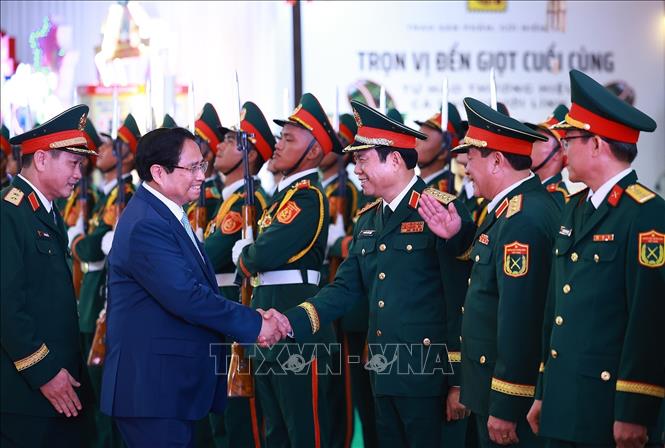 Thủ tướng Phạm Minh Chính dự Lễ kỷ niệm 80 năm Ngày truyền thống Lực lượng vũ trang Quân khu 5 -0