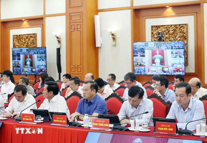 Thông báo Kết luận của Tổng Bí thư tại Hội nghị sơ kết thực hiện Nghị quyết 57 -0