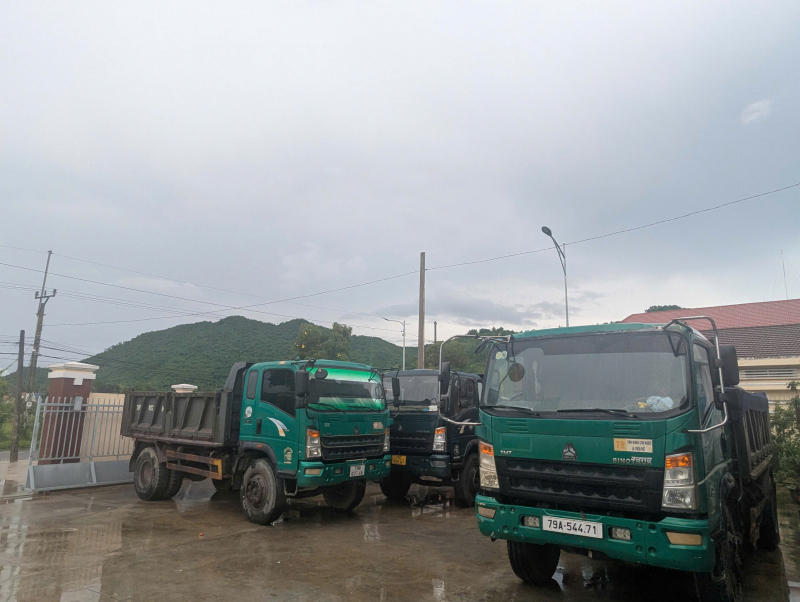 Công an xã Diên Thọ ráo riết truy chặn nạn khai thác khoáng sản trái phép -0