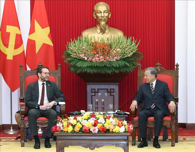 Tổng Bí thư Tô Lâm tiếp Đại sứ Anh tại Việt Nam  -1