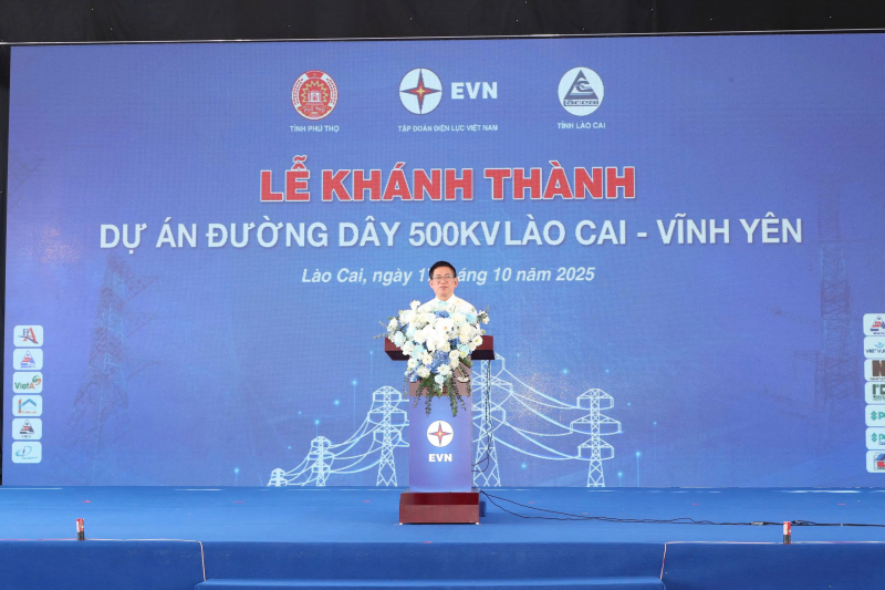 Khánh thành Dự án đường dây 500kV Lào Cai-Vĩnh Yên -0
