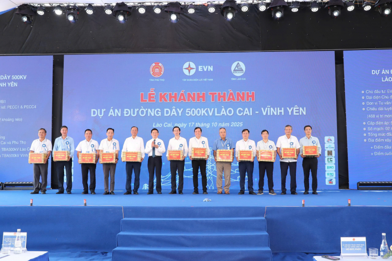 Khánh thành Dự án đường dây 500kV Lào Cai-Vĩnh Yên -0