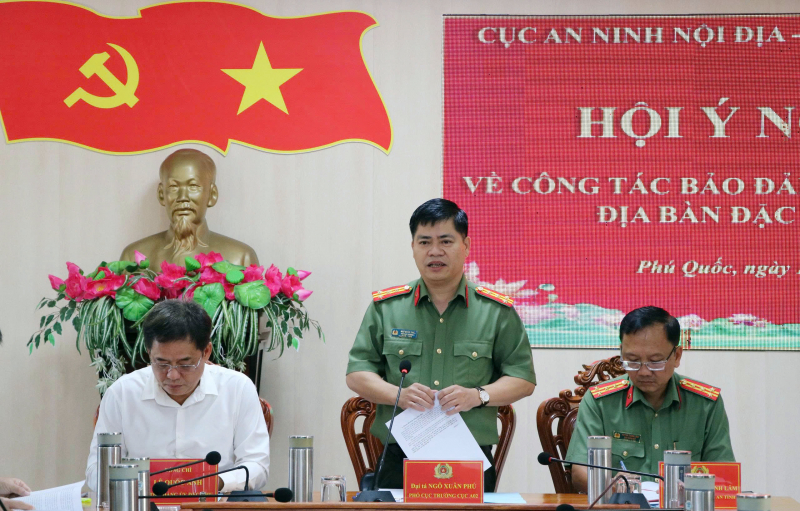 Tăng cường công tác bảo đảm an ninh trên địa bàn đặc khu Phú Quốc -0
