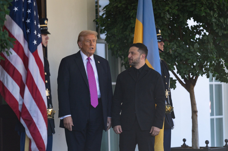 Ông Zelensky gặp Tổng thống Trump, nhưng không đạt thỏa thuận về Tomahawk -0