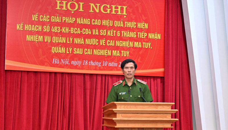 Nâng cao hiệu quả Kế hoạch số 483 và kết quả công tác quản lý Nhà nước về cai nghiện ma túy -0