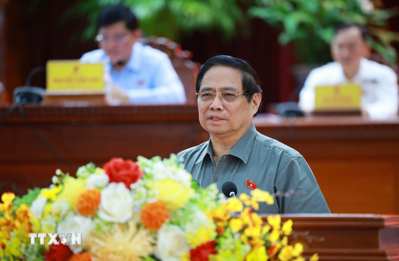 Thủ tướng Phạm Minh Chính tiếp xúc cử tri tại TP Cần Thơ -0