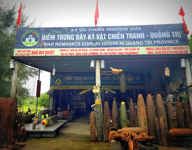Trong ngôi nhà của kỷ vật chiến tranh -0