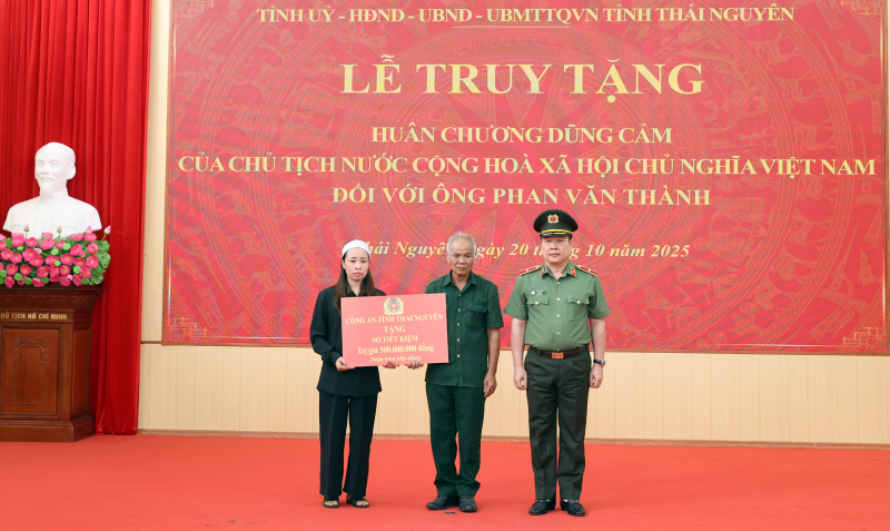 Vinh danh tấm gương quên mình cứu người trong lũ dữ ở Thái Nguyên -0