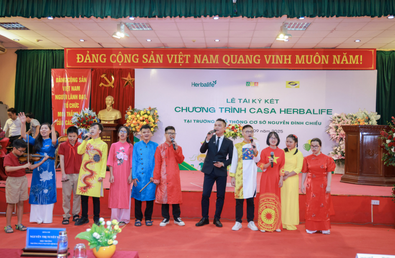 Herbalife Việt Nam tiếp tục tài trợ bữa ăn hằng ngày cho hơn 3.000 trẻ em và người cao tuổi  -0