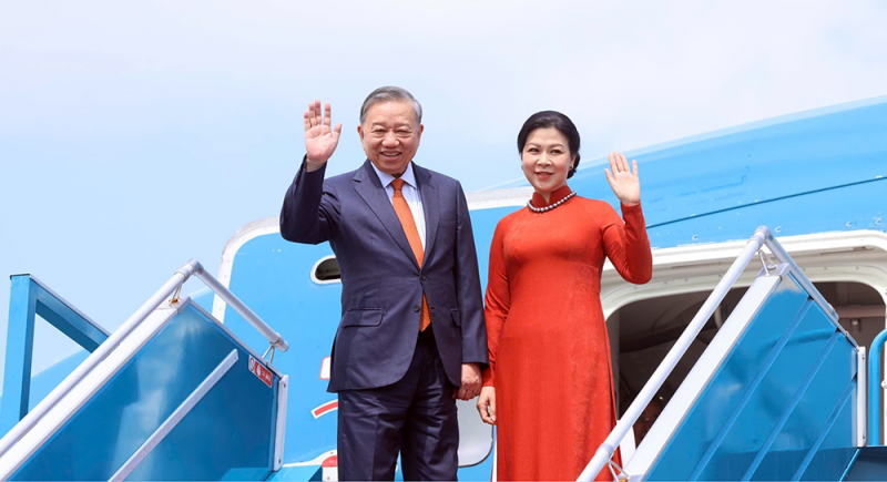 Tổng Bí thư Tô Lâm và Phu nhân lên đường thăm chính thức Cộng hòa Phần Lan -0