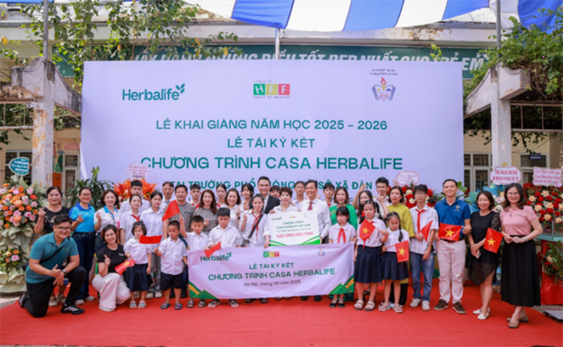 Herbalife Việt Nam tiếp tục tài trợ bữa ăn hằng ngày cho hơn 3.000 trẻ em và người cao tuổi  -0