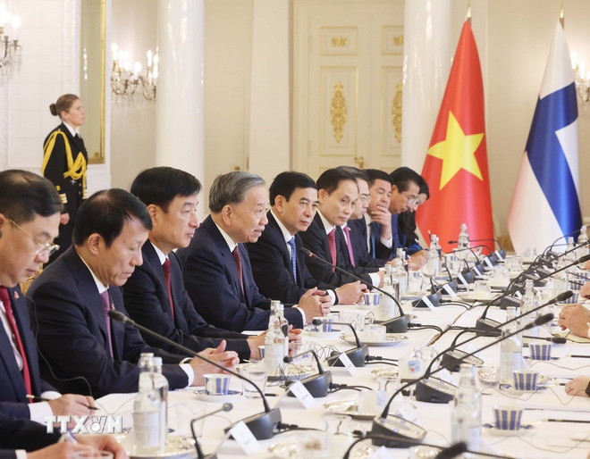 Tuyên bố chung về việc thiết lập quan hệ Đối tác Chiến lược Việt Nam-Phần Lan -0