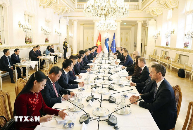  Tổng Bí thư đề nghị Phần Lan khuyến khích doanh nghiệp đầu tư vào Việt Nam -0