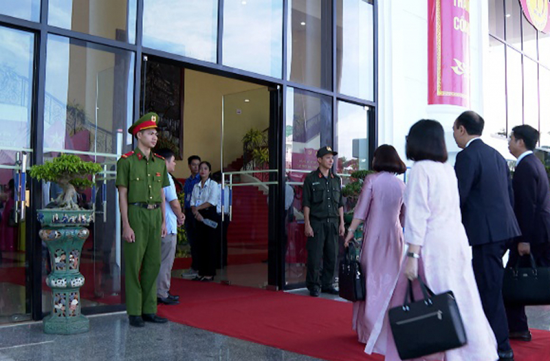 Đảm bảo an ninh, an toàn Đại hội đại biểu Đảng bộ tỉnh Hưng Yên -1