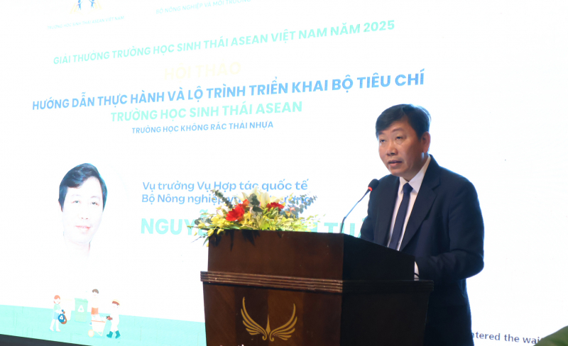 Nỗ lực xây dựng trường học sinh thái ASEAN, dạy học sinh cách sống xanh -0