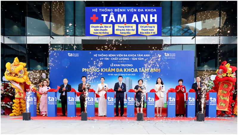 Hệ thống Bệnh viện Đa khoa Tâm Anh khai trương “siêu” Phòng khám Đa khoa tại Cầu Giấy, Hà Nội -0