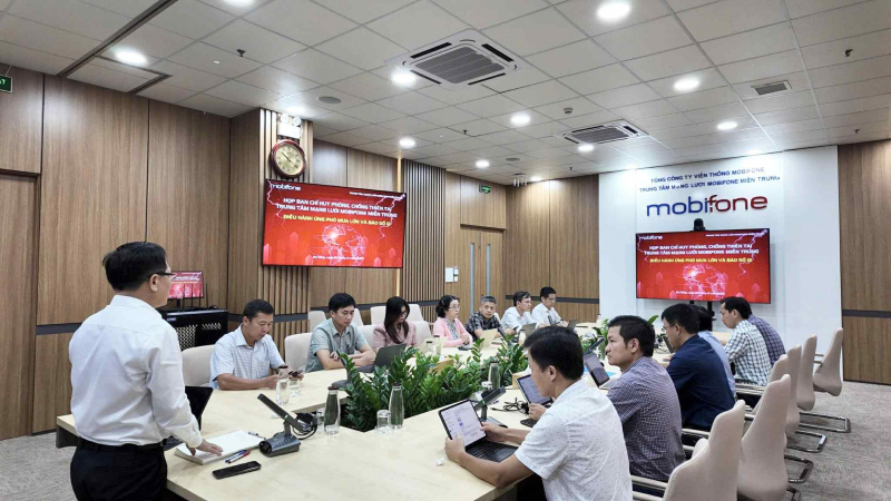 MobiFone chủ động triển khai ứng phó với Bão số 12 -1