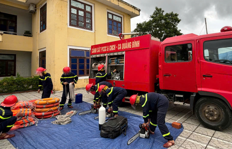 Miền Trung ngay trước giờ hứng chịu... 