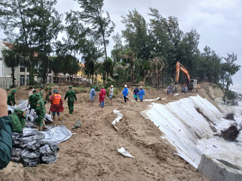 Miền Trung ngay trước giờ hứng chịu... 