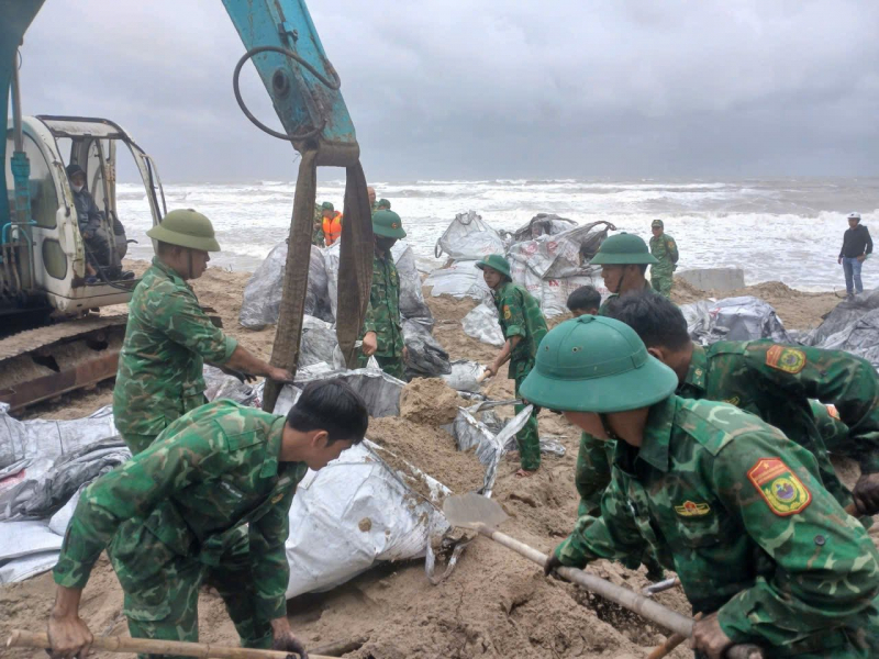 Miền Trung ngay trước giờ hứng chịu... 