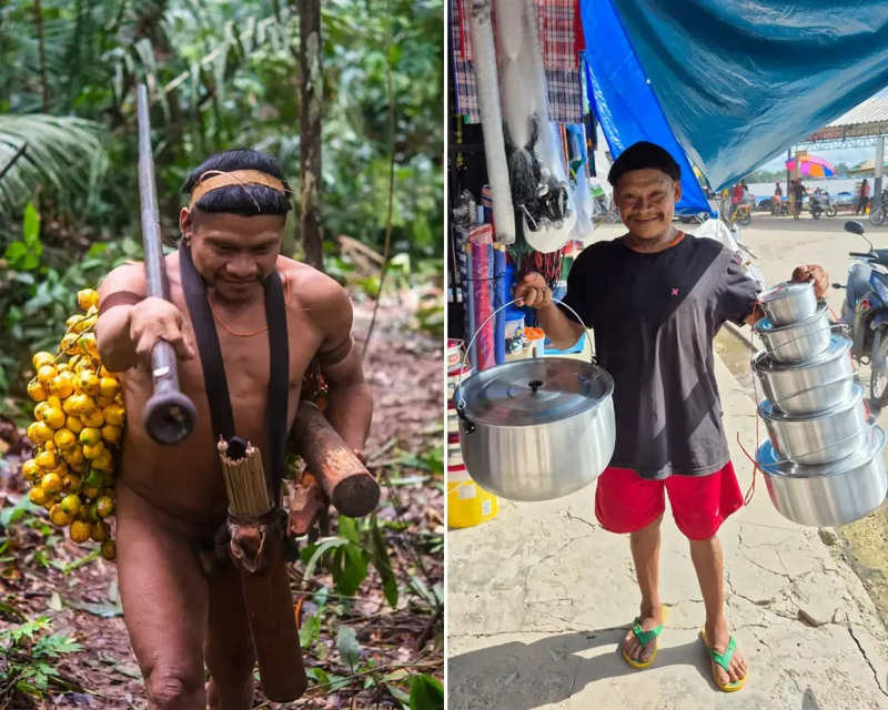 Người Korubo ra thế giới -0