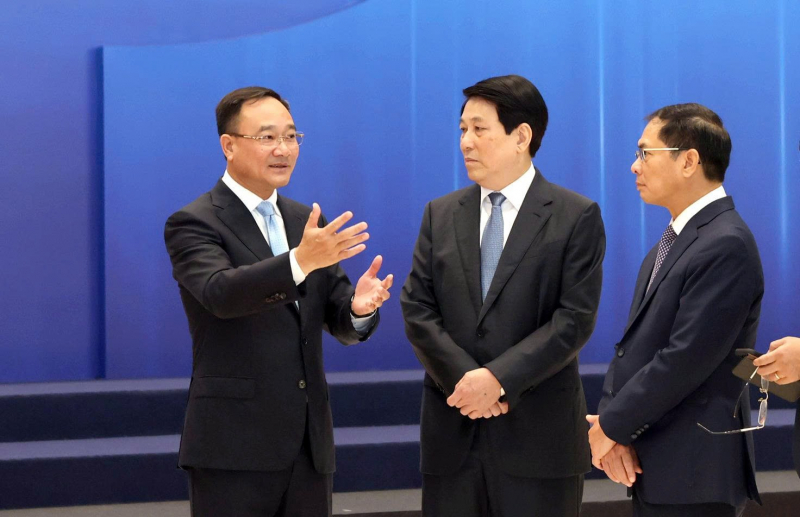 Chủ tịch nước Lương Cường chỉ đạo tổng duyệt Lễ mở ký Công ước Hà Nội -2