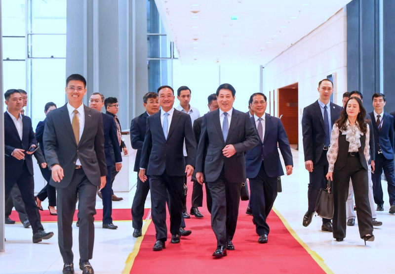 Chủ tịch nước Lương Cường chỉ đạo tổng duyệt Lễ mở ký Công ước Hà Nội -1