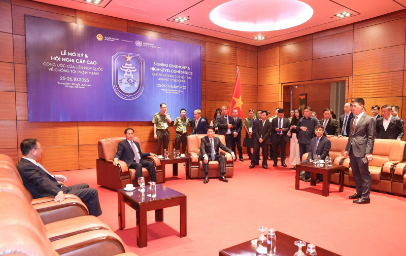 Chủ tịch nước Lương Cường chỉ đạo tổng duyệt Lễ mở ký Công ước Hà Nội -1