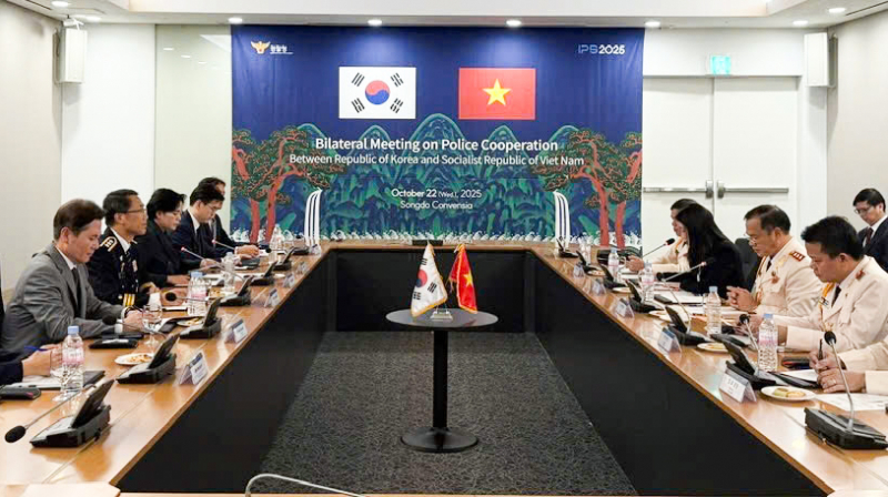 Bước tiến mới trong hợp tác cảnh sát Việt Nam – Hàn Quốc -0