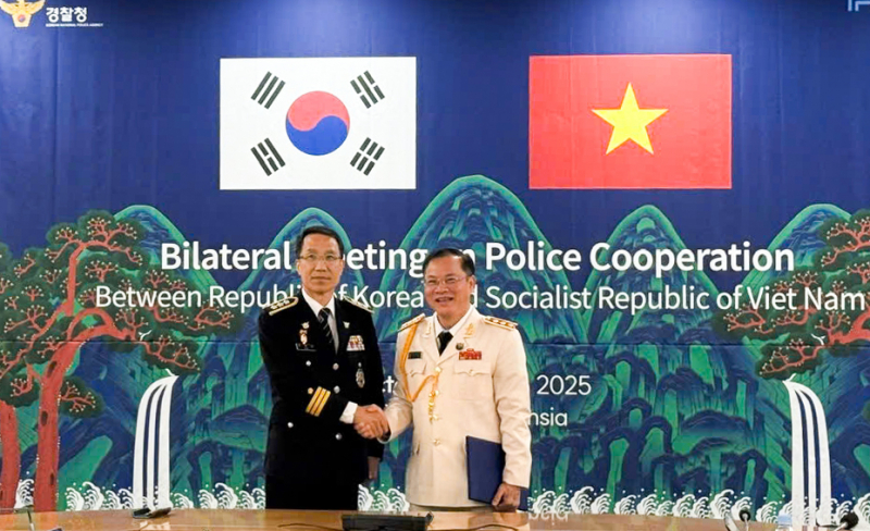 Bước tiến mới trong hợp tác cảnh sát Việt Nam – Hàn Quốc -1