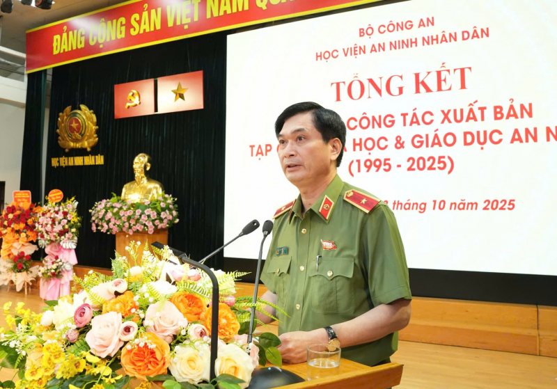 Tạp chí Khoa học và Giáo dục an ninh 30 năm xây dựng và phát triển -0