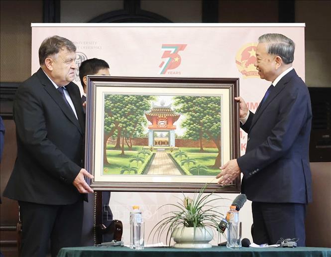 Tổng Bí thư Tô Lâm phát biểu chính sách tại Đại học Sofia -0