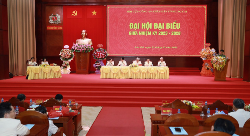 Hội Cựu CAND tỉnh Lào Cai tổ chức Đại hội giữa nhiệm kỳ 2023 - 2028 -0